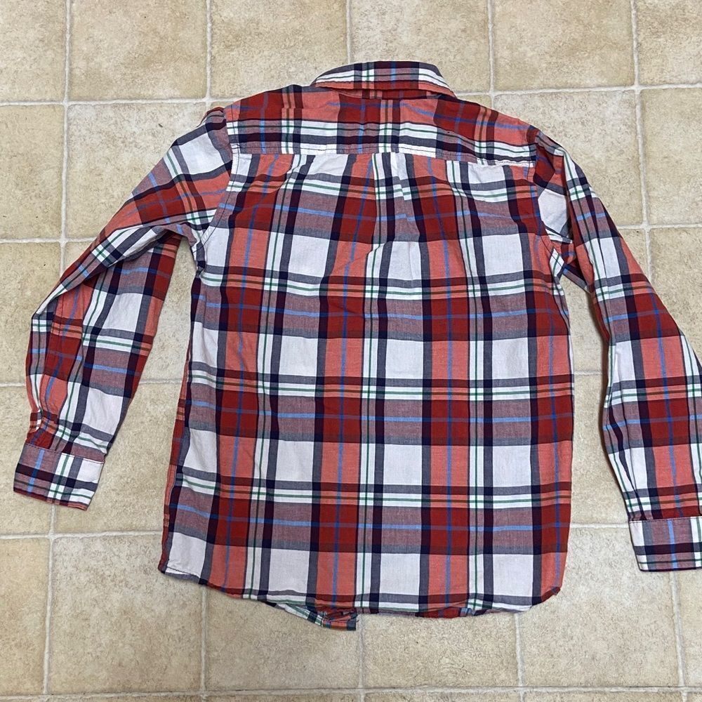 10/$50 Place Est.1989 Kids Vibrant Plaid Button-Down Shirt Size M 7/8 - Picture 4 of 7